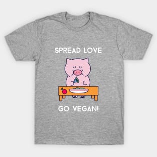 Spread Love Go Vegan T-Shirt